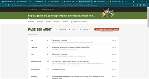 sequake|seoquake for bing.